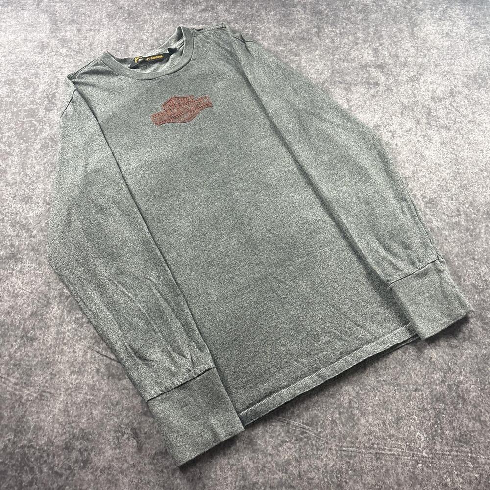 Harley-Davidson Gray Long Sleeve Graphic T-Shirt Men’s Medium